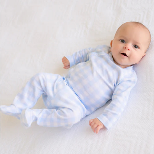 Cameron Cross-Front Set - Buckhead Blue Gingham