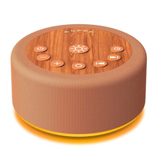 Sleep Sound Machine White Noise Machine with 30 Non Looping Sounds 12 Night light Colors with 5 Timers 36 Adjustable Volume Memory Function Brown Noise Machine for Baby kid Adult & Home Nursery Travel