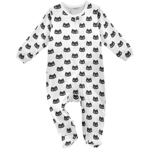 Baby Sleepers For Girl Boys Newborn Baby Play One-Piece Footies For 0-24 Months