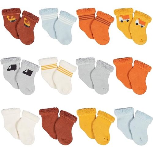 Gerber Baby 12-pair Sock Bundle