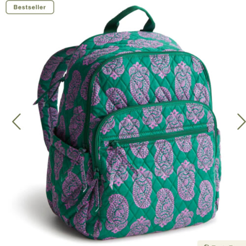 Bancroft Backpack - Iconic Paisley Green