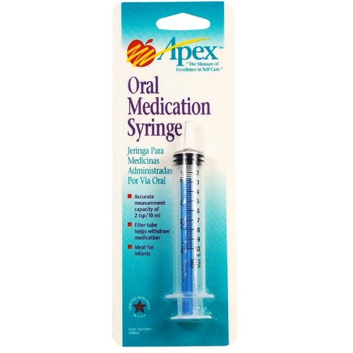 Apex Oral Medication Syringe 1 ea (Pack of 3)
