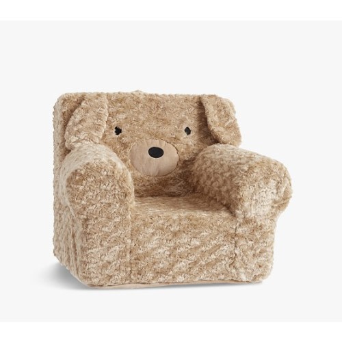 Labradoodle Faux Fur Anywhere Chair® | Kids Armchair | Pottery Barn Kids