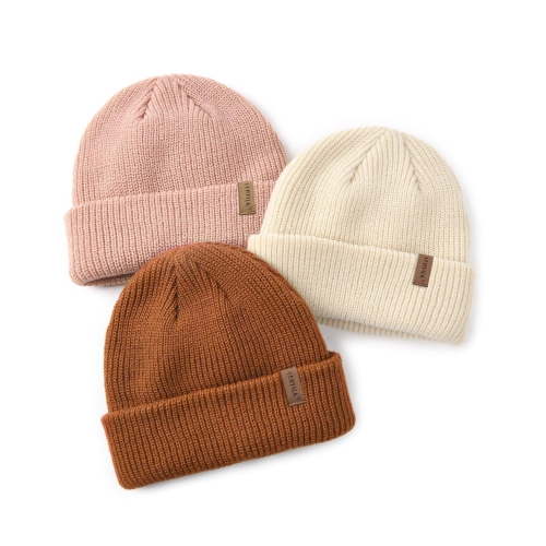 FURTALK 3 Pack Toddler Beanie Baby Boys Girls Beanies Kids Winter Hats Children Knit Warm Caps
