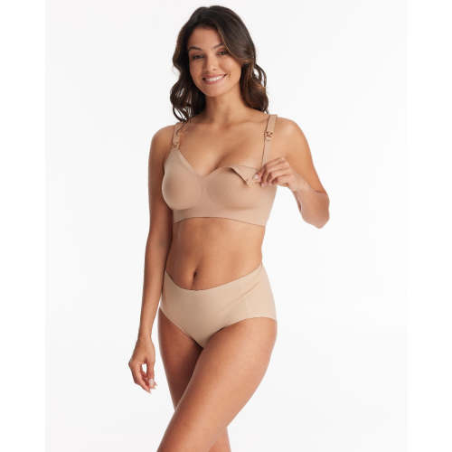 Momcozy Seamless Nursing Bras | Ultra Soft & Breathable Fabric
