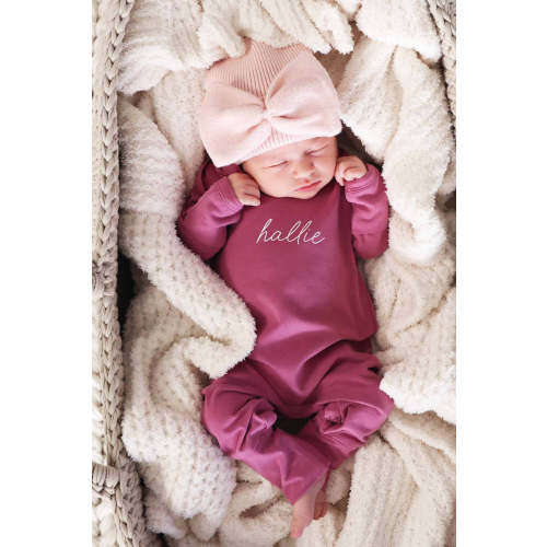 Personalized Full Length Snap Rompers