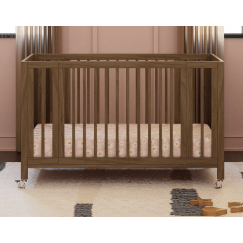 Babyletto Rolli 9-in-1 Convertible All-Stages - Natural Walnut Crib