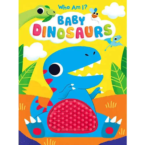 Baby Dinosaur - Silicone Touch and Feel Board Book - Sensory Board Book