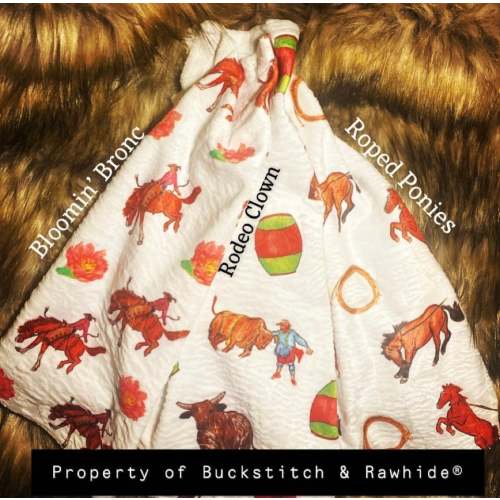 Vintage Cowboy Burp Cloth Collection #2 | Buckstitch & Rawhide