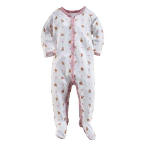 Girls' Layette Printed Footie - Baby