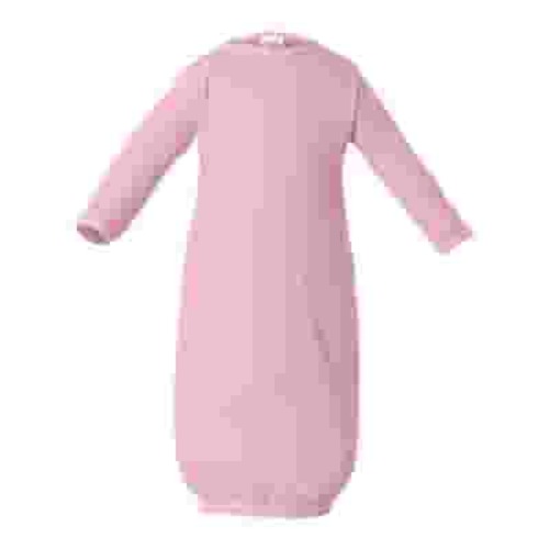 Infant Baby Newborn Rib Layette Sleeper Gown , pink , New born