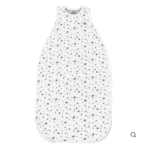 4 Season® Ultimate Baby Sleep Bag, Merino Wool & Organic Cotton, Star White