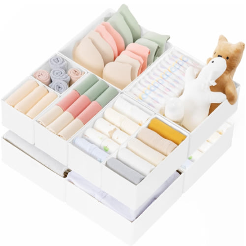 Drawer Organizer Clothes (Beige)