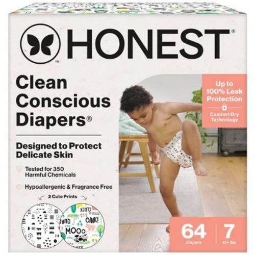The Honest Company Clean Conscious Disposable Diapers - (Select Size and Pattern)
