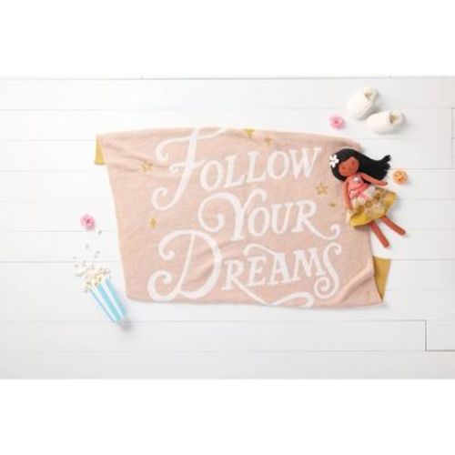 Princess 'Follow Your Dreams' Kids' Throw Blanket - The Disney Collection by Pillowfort™