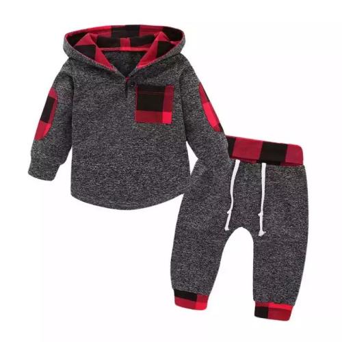 Zachary Plaid Hoodie Set – Atara & Co