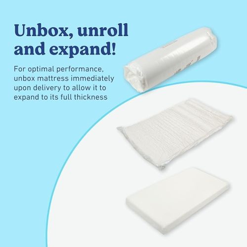 Graco Premium Crib Mattress & Protector Value Bundle (1-Pack) – Includes GREENGUARD Gold Certified Crib & Toddler Mattress, GREENGUARD Gold Certified Waterproof Protector