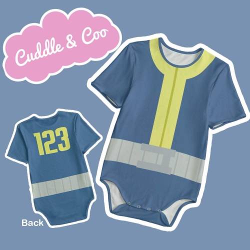 Vault Baby Adult Unisex Onesie Bodysuit Cosplay