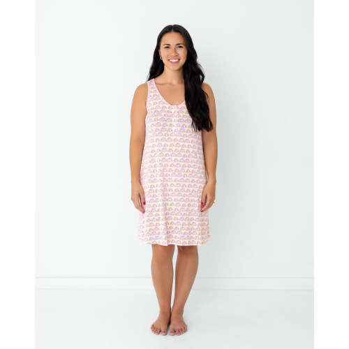 Pastel Rainbows Women's Tank Nightgown