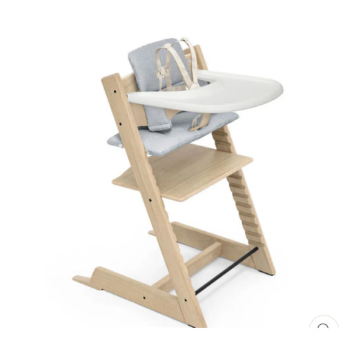 Stokke Tripp Trapp High Chair² + Cushion & Tray Bundle | Modern Nursery™