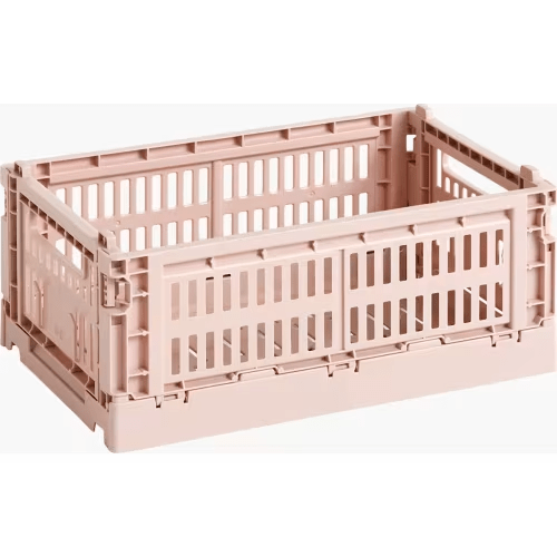 HAY Recycled Color Crate - Small Blush