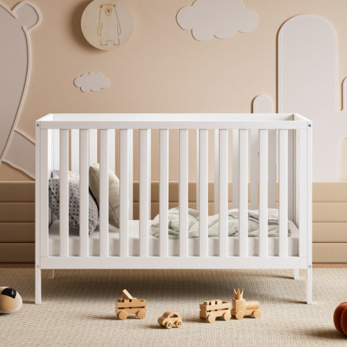 Harriet Bee Kerenza 4 -in-1 Convertible Crib | Wayfair