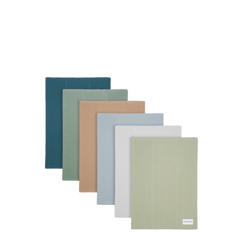 Cotton Burp Cloths - Pack of 6