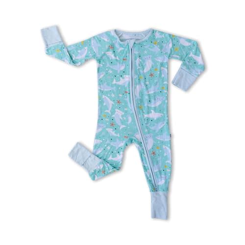 Little Sleepies Pajamas for Baby Boys & Girls, Viscose from Bamboo Baby Pajamas, Snug Baby Sleeper, Toddler PJs, 2-Way Zipper