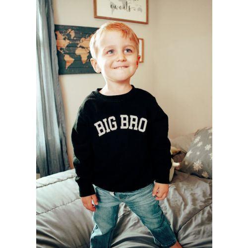Big Bro Sweatshirt Big Brother New Baby Announcement - Etsy