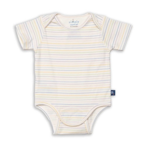 multi color stripe CloudStretch™ magnetic bodysuit – Magnetic Me
