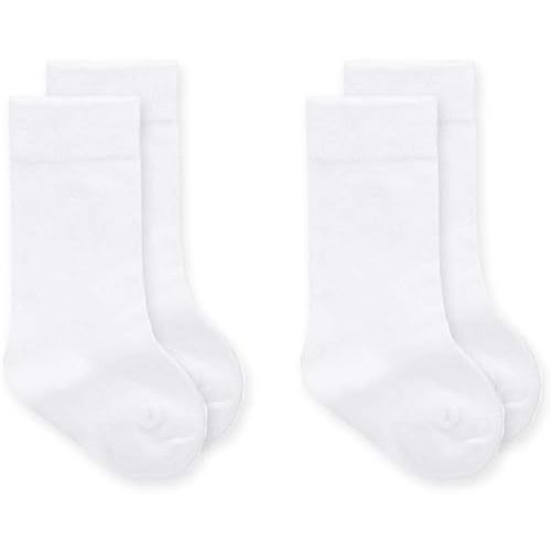 Jefferies Socks Baby Girls Boys Seamless Dress Knee High Socks 2 Pair Pack