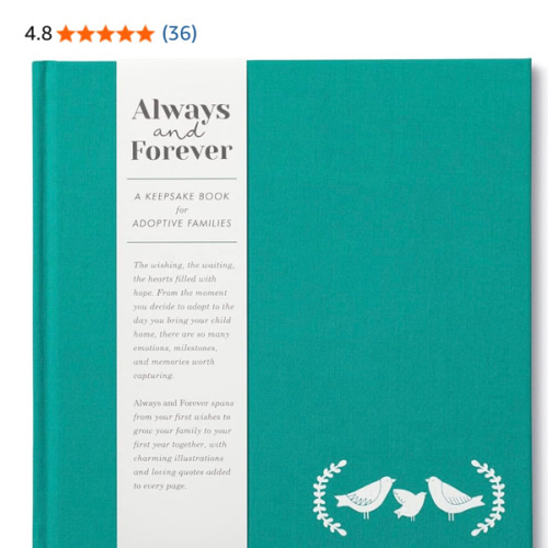 Always and Forever: A Keepsake Book for Adoptive Families