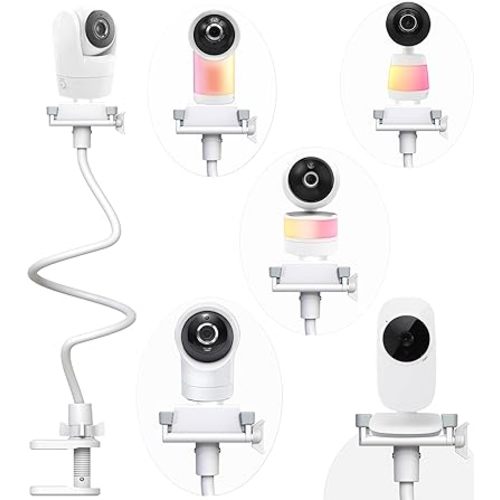Baby Camera Monitor Mount Stand Holder Compatible with VTech VM924/ 901/928HD /5263/5755 /5764HD /7764HD/5766/5263/BM5254/ RM5755/ Leapfrog LF920HD/RM7768HD/LF815HD/LF1726FHD /LF2413 Camera