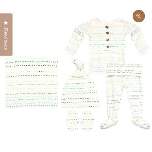 Conrad Newborn Hat Bundle (Top + Bottom)