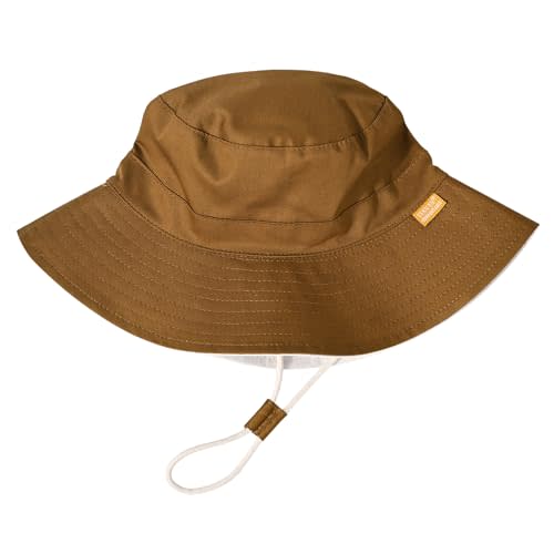 Baby Sun Hat for Boy Girl Toddler Summer Bucket Hat,Kids Sun Protection Beach Cotton Baby Hats