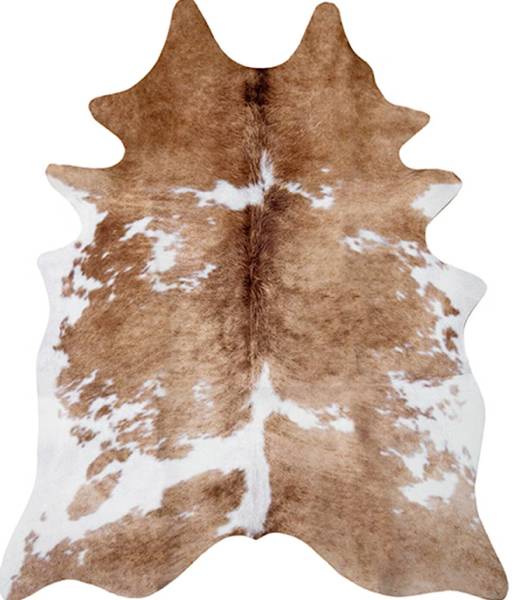 Carstens Home Small Light Brindle Cowhide Rug