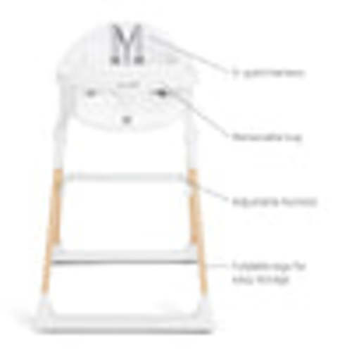 Float™ Foldable High Chair | Munchkin