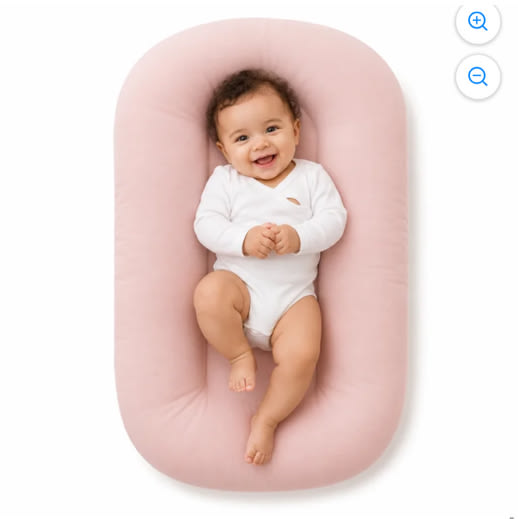 Baby Lounger,Infant Support Cushion and Tummy Time Mat for Newborns,Portable Padded Floor Seat,29.5 x 17.7 x 3.5 in - Walmart.com