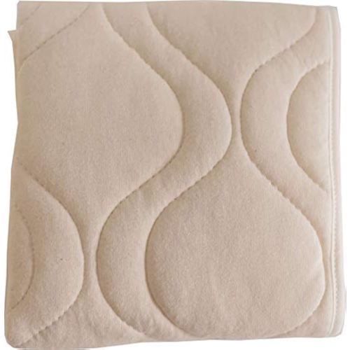 SheetWorld Crib Bib Sheet Saver - 13x27 Inches, Soft Cotton Material, 4 Secure Corner Ties - Essential Baby Bedding for Easy Clean-Up and Comfort - Proudly Made in The USA