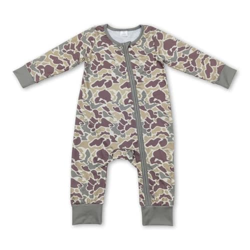 Yawoo Haan Infant Baby Newborn Zippy Sleeper Romper