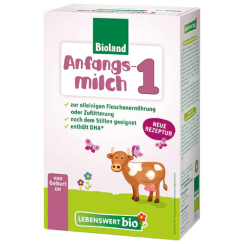 Lebenswert Bio Stage 1 (0-6 Months) Infant Formula (500g)