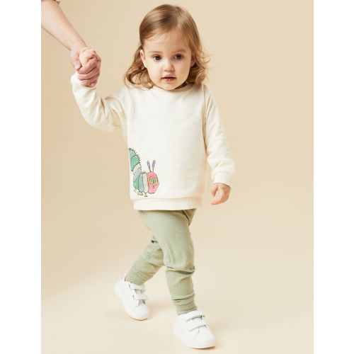 The Very Hungry Caterpillar Sweatshirt and Pants; Size: 6-9 Months