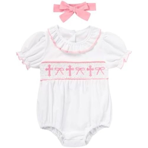 GRNSHTS Baby Girl Romper Newborn Clothes Bodysuit Jumpsuit Baby Girl Clothes Outfit 0-18M