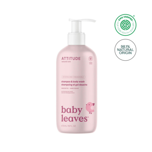 Attitude Baby Shampoo & Body Wash 2-in-1