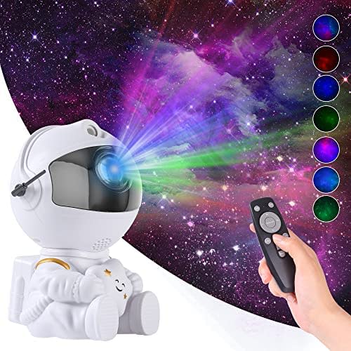 SEVEYEE Galaxy Projector, Star Projector Galaxy Light, Sky Starry Nebula Aurora Lamp(2nd Version Astronaut)