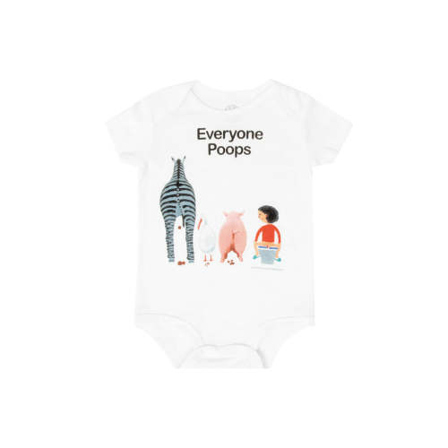 Everyone Poops baby bodysuit