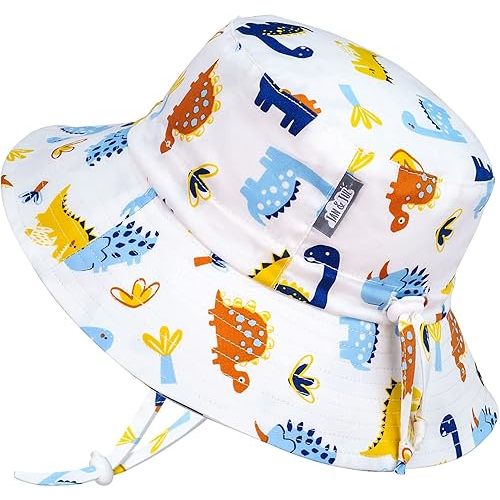JAN & JUL Grow-with-Me Cotton Bucket Sun-Hat