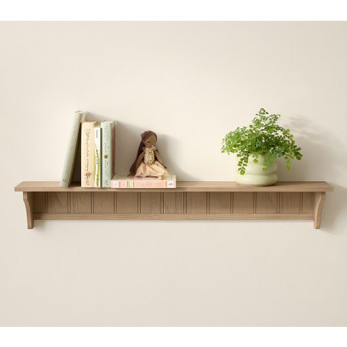 No Nails Seadrift Wood Shelf (36")