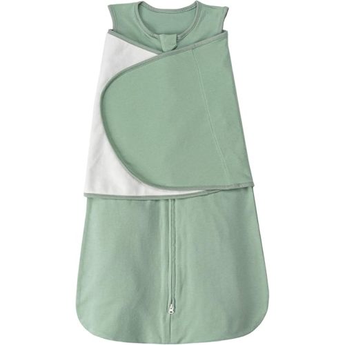 ZIGJOY Sleep Sack Swaddle 1.0 TOG Baby Wearable Blanket 100% Cotton Baby Swaddle Blanket for Newborns