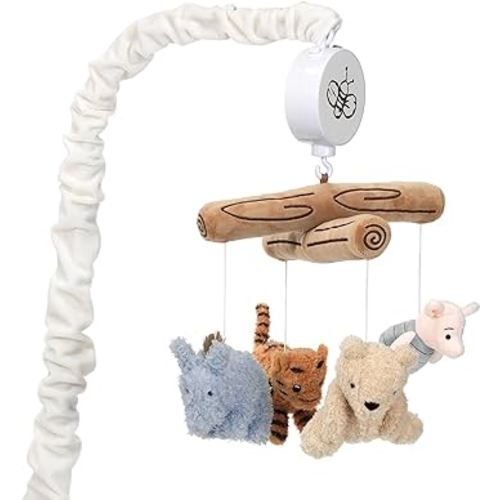 Lambs & Ivy Disney Baby Storytime Pooh Musical Baby Crib Mobile Soother Toy